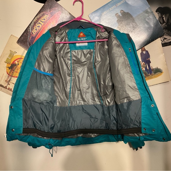 COLUMBIA WOMENS LAY D DOWN SKI JACKET SZ S - Picture 5 of 6